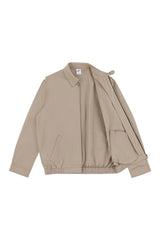 リラックスドツイルジップジャケット