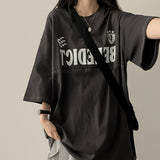 Dict Stitch Boxy Fit Short Sleeve Tee