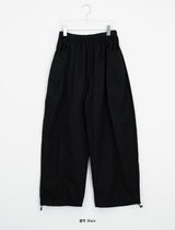 26SS★ [BAONHAUS] Pokity Cut Balloon Wide Pants
