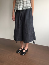Selvage culottes denim pants (1color)