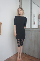  Lace secret dress [BLACK]