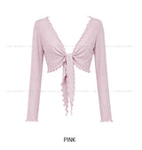 Needs Tie Bolero Cardigan
