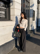 [MADE] BORRETT SHIRRING STRAP PANTS