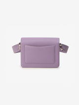 ISLE MINI shoulder leather bag / Purple Lilac