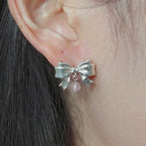 【MADE】 リボン 02. ピアス