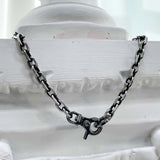 ss-black line original chain necklace_5.5mm