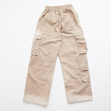 Dyeing Cargo Banding Pants Beige