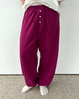 Summer Button Sweat Pants (2colors)