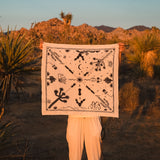 [Scarf] Joshua Tree - White