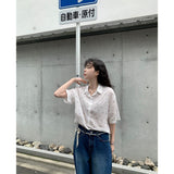 Palms Flower Blouse