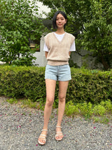 LIGHT BLUE DOT DENIM PANTS 21101