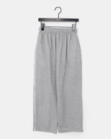 ED Lace Banding Strap Wide-Leg Training Pants