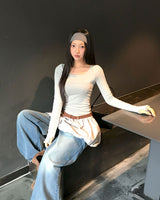 Mellow Design Long-Sleeve T-shirt