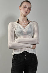 CORSET LACE TEE