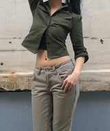 chic slim shirts