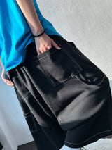 Ski Stitch Detail Carpenter Bermuda Shorts 5color