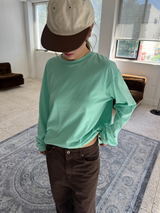 マカロン ロング ノースリーブ Tシャツ