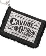 RAWCUT WASHED DENIM WALLET BLACK(CV2EFUAB61A)