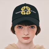 Clover Ball Cap_Navy