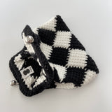 [MADE] Étang ワッフルポーチ | ブラック
