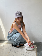 hickory denim overall