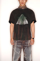 ブラックドリームヴィンテージウォッシュドTシャツ
