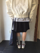 YWDツイル エコバッグ ネイビー
