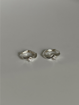 Piece earring (silver)