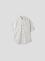 Cozy western cotton short sleeve shirt