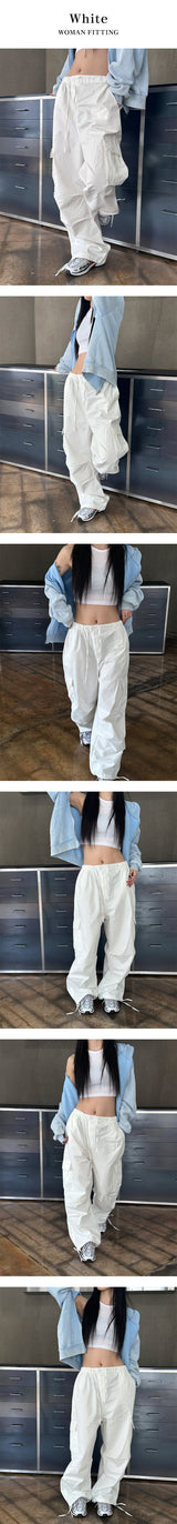 [S/S] Parasuete banding cargo pants(4color)
