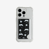 [MADE] Bright Rabbit Card Jelly Case (Black)