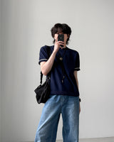 Kelly Muscle Fit Half Knit