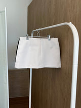 Rust Low-Rise Mini Skirt (2 colors)