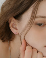 [Silver 925] Two Way Ball Earrings (S)