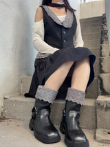Trim Lace Cuff (grey)