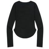 MUSECUT U-NECK LONG SLEEVE T (4Color)