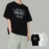 Bling lettering short sleeve t-shirt