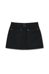 ベルトスカート (black)