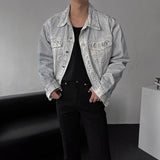 RU8315 Washing Denim Jacket (2 colors)