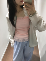 Block layer windbreaker (5color)
