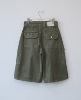  pigment dyeing bermuda pants
