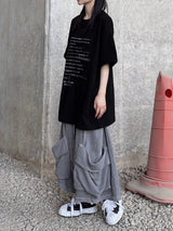 text tenta oversized t-shirt