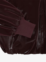 Salina leather bomber (burgundy)