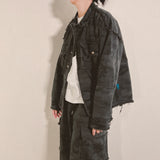 grunge camouflage jacket_charcoal