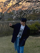 ASCLO タイガーシルケット半袖Tシャツ (3color)