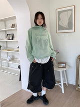 リベットカチオンバミューダパンツ (3C)