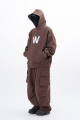 Medi W Boucle Embroidery Heavy Set-Up Sweatpants