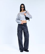 85-VIVAJ019 Mesh Round Knit 6color
