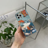 [summer splash koi goldfish hard case]