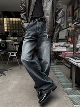 Bron Cat Brush Curve Denim Pants